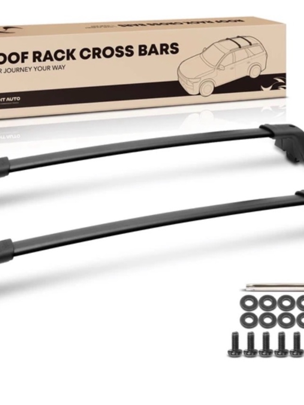 Ford Bronco Sport Black Roof Rack Cross Bars